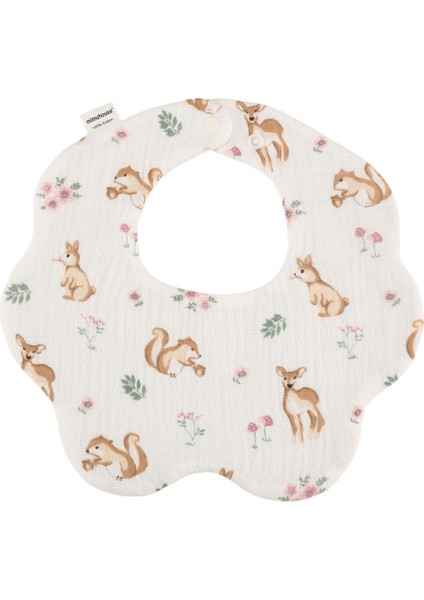 Petal Bib Drool Bib Drool Towela A Sınıfı Pamuk Altı Katlı Gazlı Bez Önlükler (Yurt Dışından)