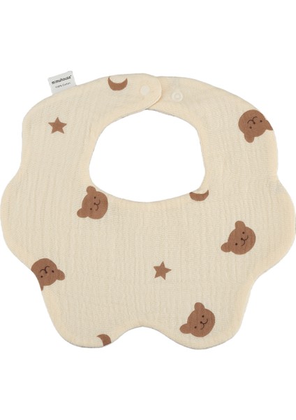 Petal Bib Drool Bib Drool Towela A Sınıfı Pamuk Altı Katlı Gazlı Bez Önlükler (Yurt Dışından)