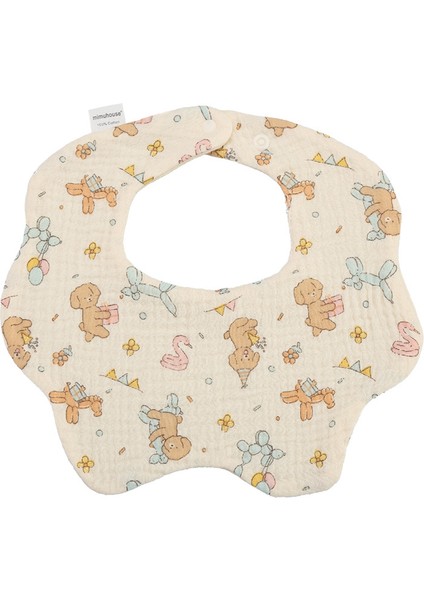 Petal Bib Drool Bib Drool Towela A Sınıfı Pamuk Altı Katlı Gazlı Bez Önlükler (Yurt Dışından)