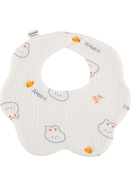 Petal Bib Drool Bib Drool Towela A Sınıfı Pamuk Altı Katlı Gazlı Bez Önlükler (Yurt Dışından)