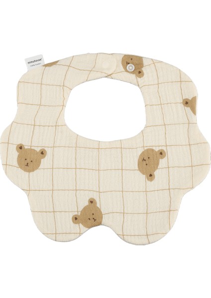 Petal Bib Drool Bib Drool Towela A Sınıfı Pamuk Altı Katlı Gazlı Bez Önlükler (Yurt Dışından)