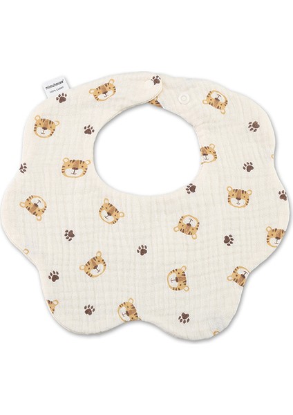 Petal Bib Drool Bib Drool Towela A Sınıfı Pamuk Altı Katlı Gazlı Bez Önlükler (Yurt Dışından)