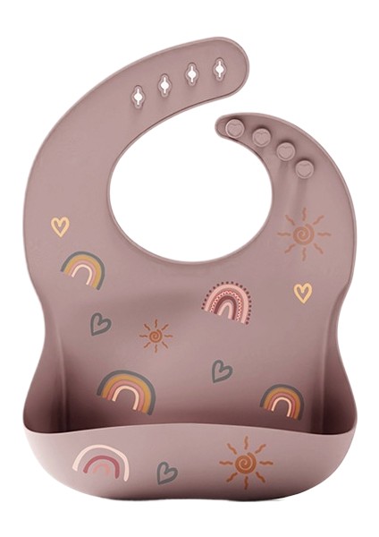 Silikon Önlükler Kalınlaştırılmış Önlükler Önlükler Salya Havlusu (Yurt Dışından)