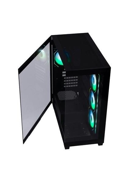 Bıtfenıx 750W 80+ Bronze Cube Premıum BFC-CETB75KKGSK-4A Gaming Mid-Tower Pc Kasası Pencereli