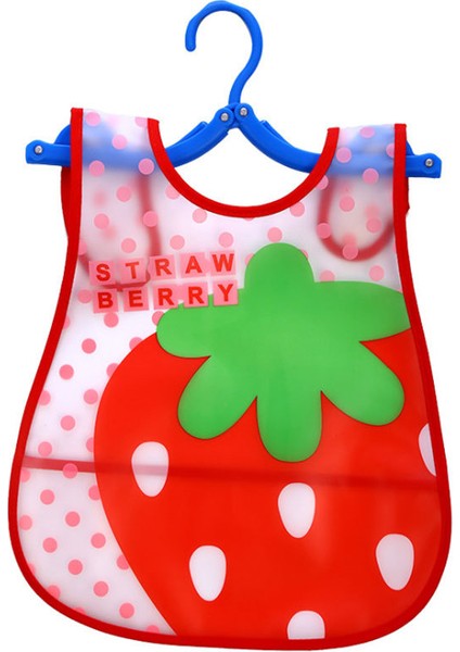 Üç Boyutlu Su Geçirmez Önlük Salya Akan Havlu Yemek Cebi Eva Yemek Kıyafetleri Velcro Önlükler (Yurt Dışından)