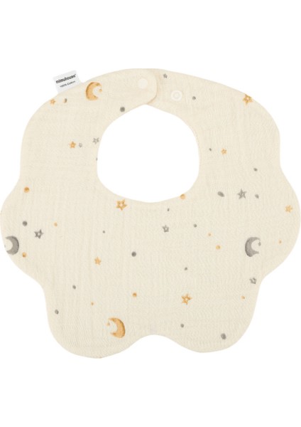 Petal Bib Drool Bib Drool Towela A Sınıfı Pamuk Altı Katlı Gazlı Bez Önlükler (Yurt Dışından)