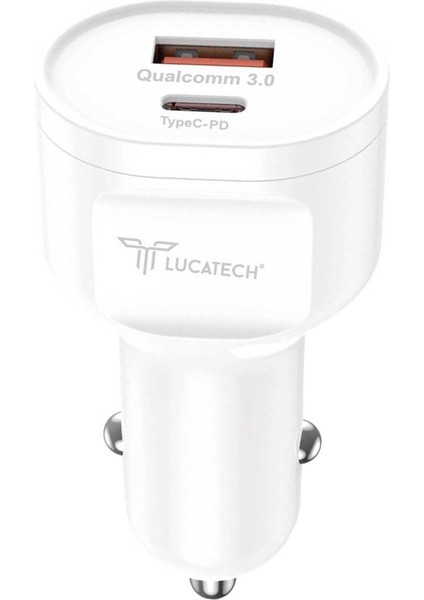 iPhone 15 / Xiaomii 13 / Samsung S24 Uyumlu 45W Şarj Adaptörü USB Pd Çift giriş