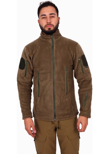 Açık Haki Askeri Outdoor ve Taktik Polar Hırka fırsatları