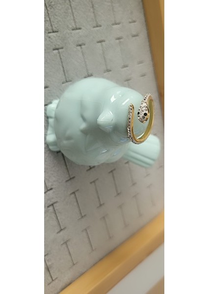 Çelik Yılan Model Yüzük