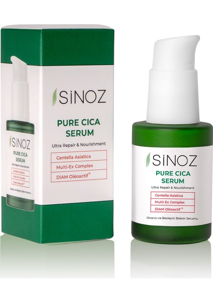 Pure Cica Ultra Onarıcı ve Besleyici Bakım Serumu 30 ml indirimleri