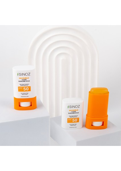 SPF50+ Nemlendirici ve Yatıştırıcı Yüksek Korumalı Şeffaf Stick Güneş Kremi 15 gr