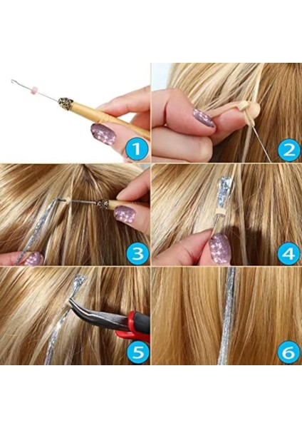 Hair Tinsel Saç Simi - HT07