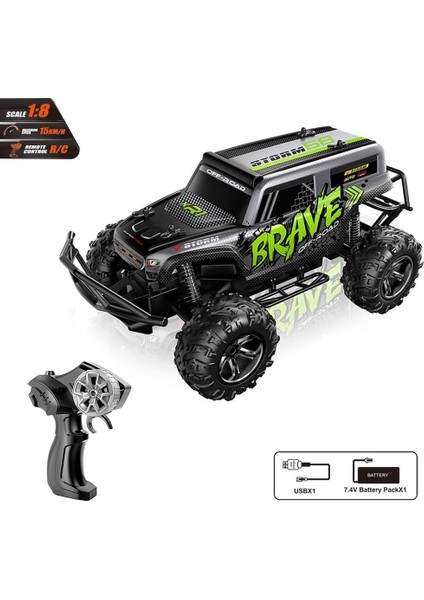 Şarjli Uzaktan Kumandali 1:8 Off-Road -Vrd