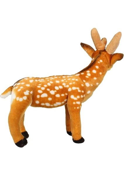 Ses Çıkartan Geyik Peluş Oyuncak 34 cm
