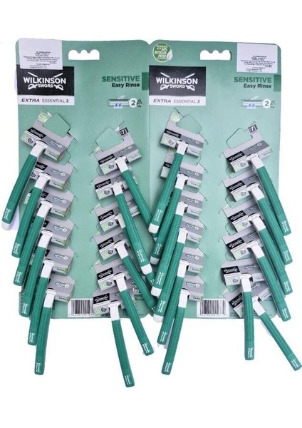 Sword Extra2 Sensitive Tıraş Bıçağı Kartela 24'lü