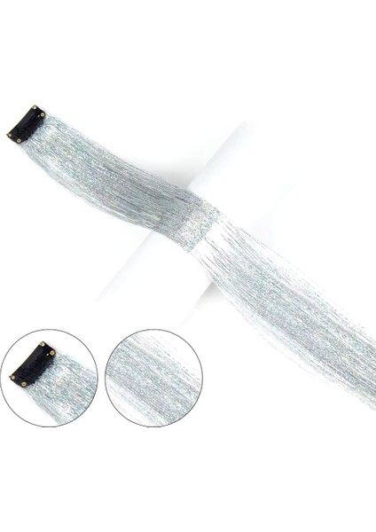 Klipsli Hair Tinsel Saç Simi - HTK11