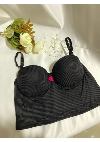 2270 Dolu Straplez Crop Sütyen