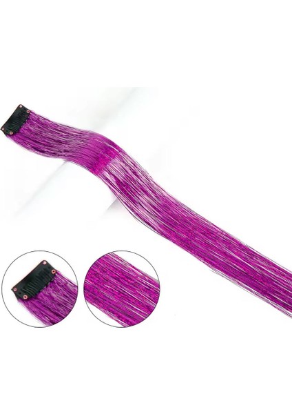 Klipsli Hair Tinsel Saç Simi - HTK09