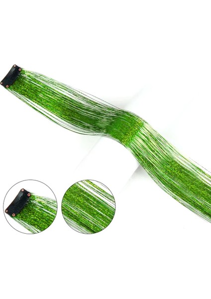 Klipsli Hair Tinsel Saç Simi - HTK04