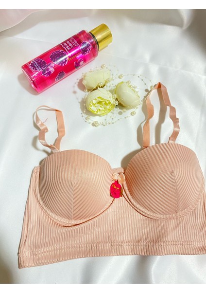 2270 Dolu Straplez Crop Sütyen