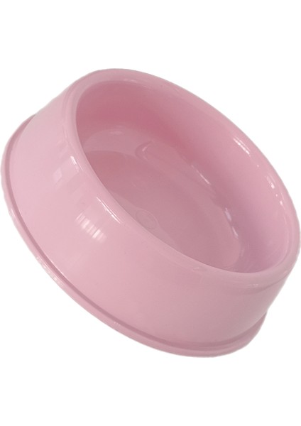 Hsyn Kedi Köpek Plastik Mama ve Su Kabı 20 cm - 200 ml Pembe Akdenizpos Yeni