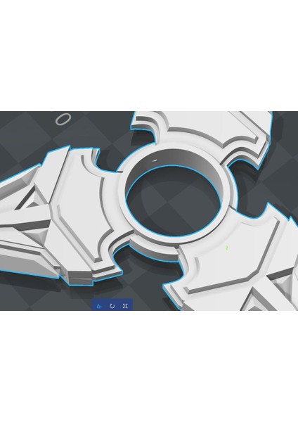Hsyn Genji Star Fidget Spinner Akdenizpos Yeni