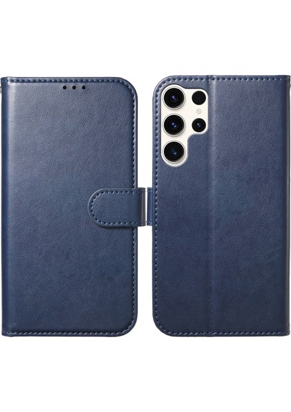 Samsung Galaxy S25 Ultra Cüzdan Telefon Kılıfı Pu Deri Folyo Kapak Çevirin (Yurt Dışından)