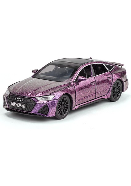 1:32 16CM Alaşım Araba Modeli Spor Araba Sedan Ses ve Işık Bumerang Kapı Açacağı Araba Modeli Koleksiyonluk Süs (Yurt Dışından)