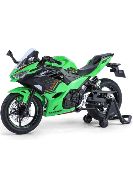 1:12 Alaşımlı Motosiklet Modeli Ses ve Işık Şok Emme Scooter Modeli Koleksiyonluk Süs (Yurt Dışından)