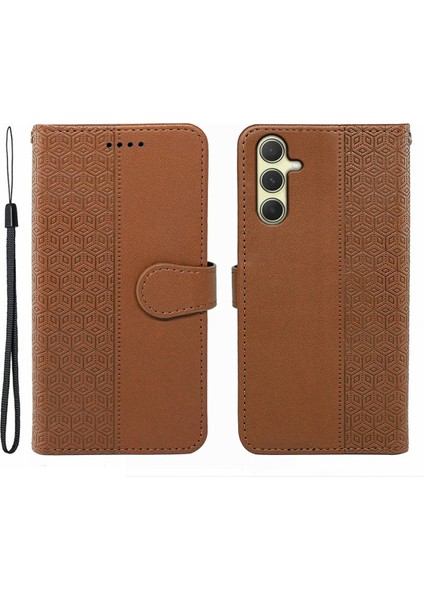 Samsung Galaxy S25 Çizilmez Deri Telefon Kılıfı (Yurt Dışından)