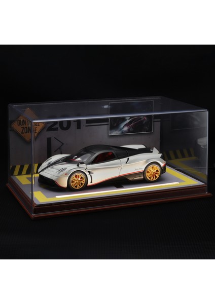 1:24 23CM Alaşım Araba Modeli Yankı Sesli ve Işıklı Açık Kapı Spor Araba Modeli Süs (Yurt Dışından)
