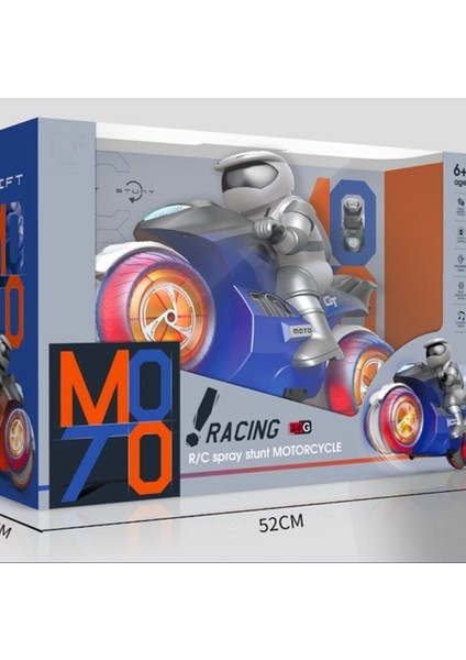 Yüksek Hızlı 2.4g Motosiklet Off-Road Dublör Tırmanma Eğirme Sürüklenen Uzaktan Kumandalı Motosiklet (Yurt Dışından)