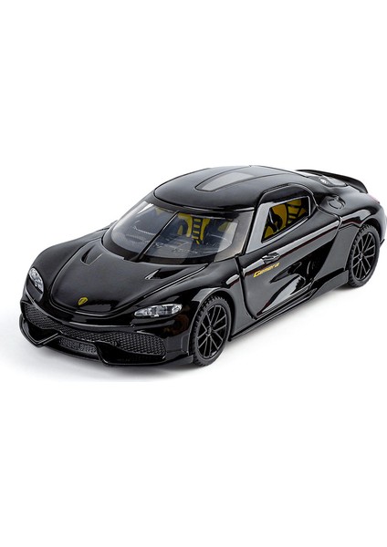 1:32 16CM Alaşım Araba Modeli Spor Araba Sedan Ses ve Işık Bumerang Kapı Açacağı Araba Modeli Koleksiyonluk Süs (Yurt Dışından)