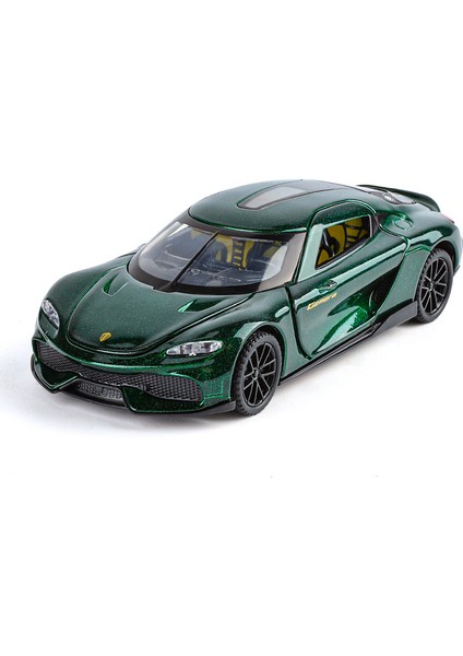 1:32 16CM Alaşım Araba Modeli Spor Araba Sedan Ses ve Işık Bumerang Kapı Açacağı Araba Modeli Koleksiyonluk Süs (Yurt Dışından)