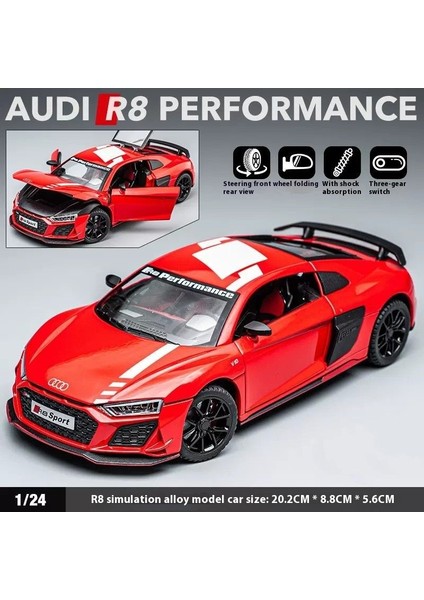 Audi Rs7 Alaşımlı Araba Modeli Ses ve Işıkla Kapıyı Açabilen Oyuncak Araba (Yurt Dışından)