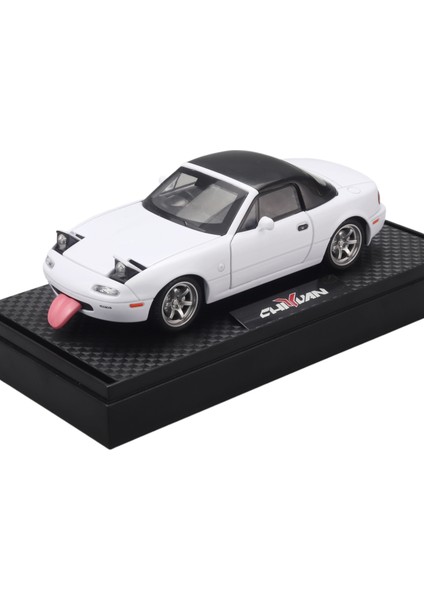 1:32 16CM Alaşım Araba Modeli Spor Araba Sedan Ses ve Işık Bumerang Kapı Açacağı Araba Modeli Koleksiyonluk Süs (Yurt Dışından)