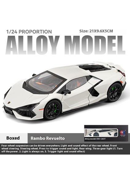 1:24 23CM Alaşım Araba Modeli Simülasyon Spor Araba Oyuncakları Sürücü Kapısı Ses ve Işık Modeli Araba Koleksiyonu Süsleri (Yurt Dışından)