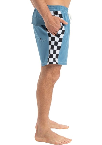 Original Arch Volley 17" Erkek Mavi Volley Short