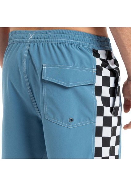 Original Arch Volley 17" Erkek Mavi Volley Short
