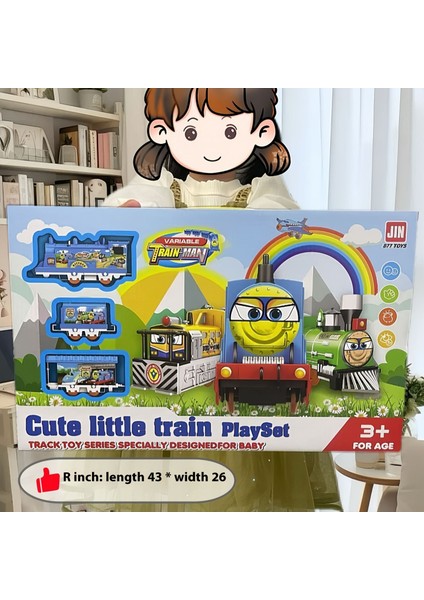 Yeni Lüks Elektrikli Parça Oyuncaklar Mühendislik Araba Tren Çocuk Eğitici Oyuncaklar (Yurt Dışından)