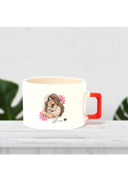 Annem Yazılı Baskı Kupa