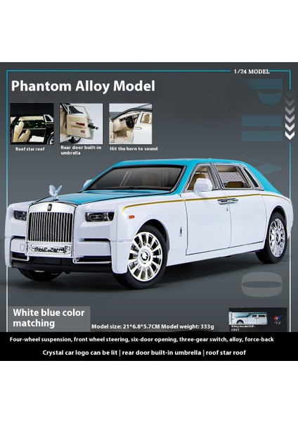 1:24 23CM Alaşım Araba Modeli Simülasyon Spor Araba Oyuncakları Sürücü Kapısı Ses ve Işık Modeli Araba Koleksiyonu Süsleri (Yurt Dışından)