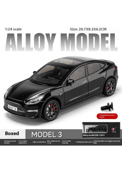 1:24 23CM Alaşım Model Araba Sürücü Kapısı Ses ve Işık Bumerang Araba Koleksiyon Süsleri (Yurt Dışından)