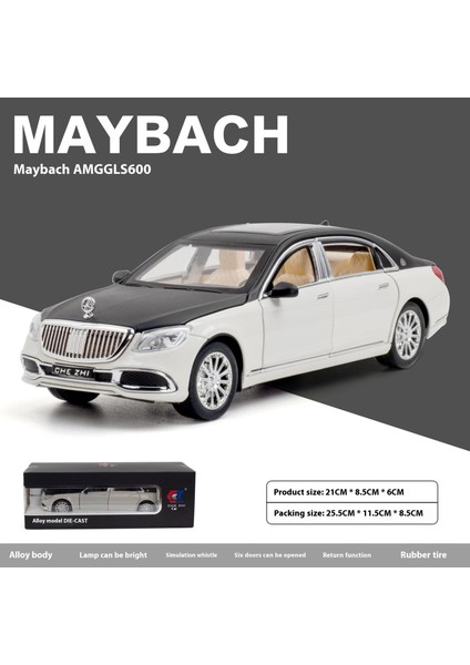 1:24 23CM Alaşım Model Araba Sürücü Kapısı Ses ve Işık Bumerang Araba Koleksiyon Süsleri (Yurt Dışından)