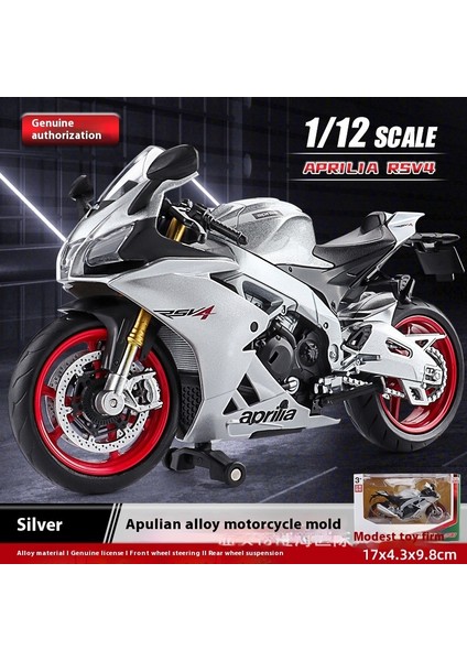 1:12 Alaşımlı Motosiklet Modeli Koleksiyonluk Süs (Yurt Dışından)