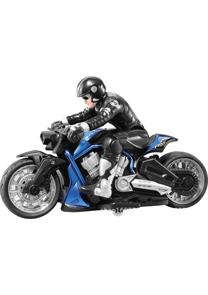 Yüksek Hızlı 2.4g Motosiklet Off-Road Dublör Tırmanma Eğirme Sürüklenen Uzaktan Kumandalı Motosiklet (Yurt Dışından)
