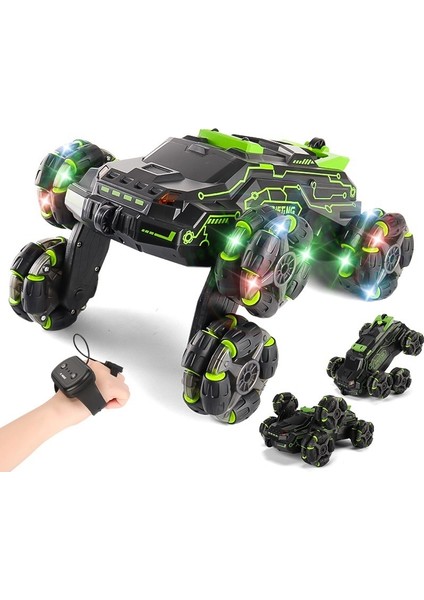 Yeni Rc Dublör Araba Hareket Sensörü Dönüşüm Rc Araba Drift Tırmanma Buggy Oyuncaklar (Yurt Dışından)