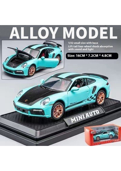 1:32 Alaşımlı Araba Modeli Simülasyon Spor Araba Yarışı Erkek Çocuk Oyuncakları (Yurt Dışından)