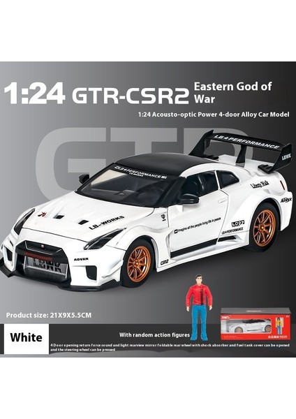 1:24 23CM Alaşım Araba Modeli Simülasyon Spor Araba Oyuncakları Sürücü Kapısı Ses ve Işık Modeli Araba Koleksiyonu Süsleri (Yurt Dışından)