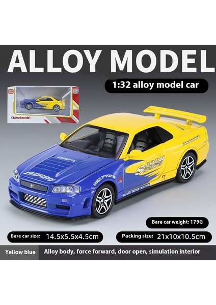 1:32 16CM Alaşım Araba Modeli Kapıları Açılabilir Simülasyon Spor Araba Yarış Arabası Çocuk Oyuncakları Koleksiyon Süsleri (Yurt Dışından)